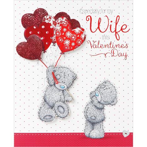 Wife Luxury Handmade Me to You Bear Valentine's Day Card £6.49